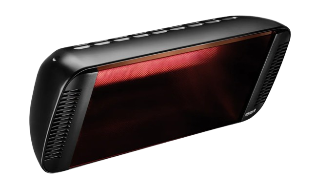 Heliosa 66 Black IP25 – Premium infracrvena grijalica za staklene bašte i zatvorene terase